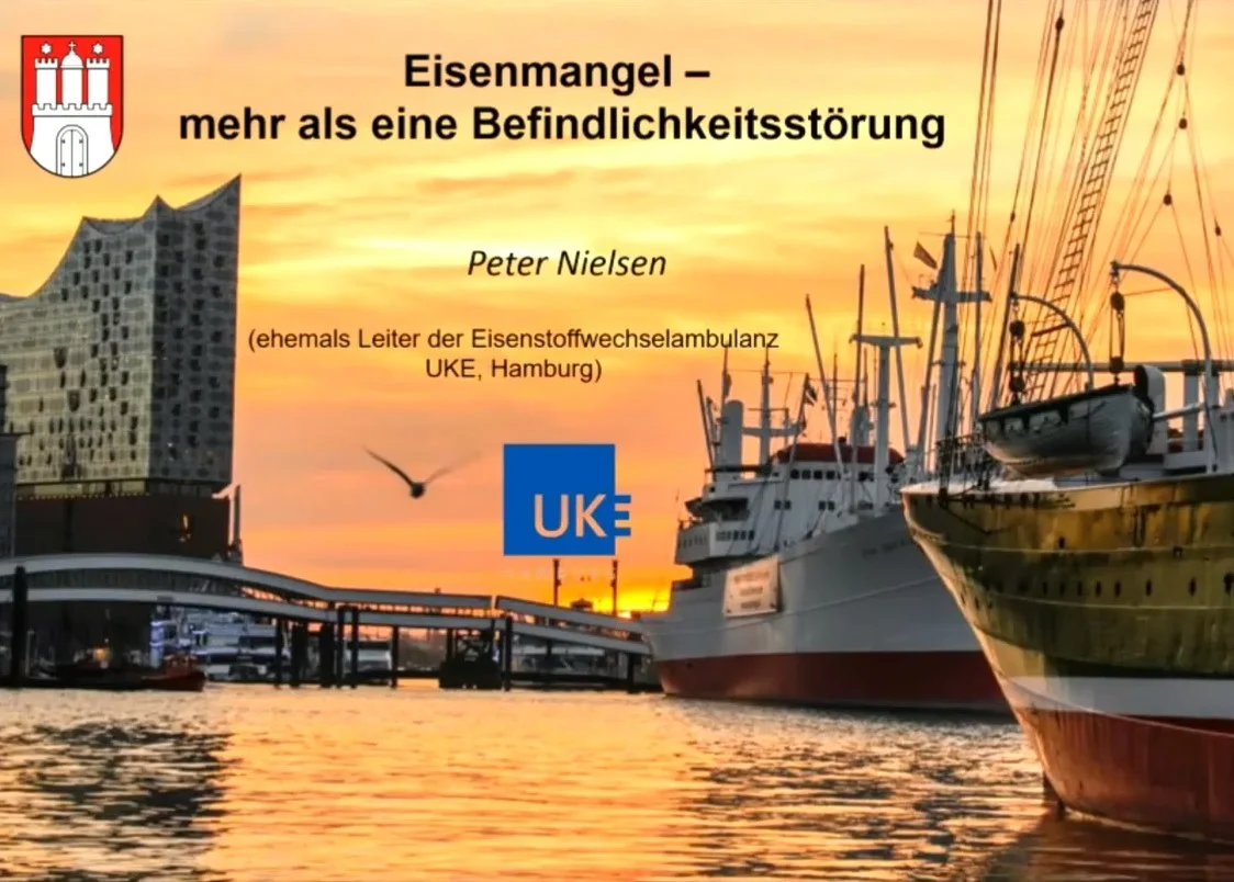 Webinar Eisenmangel - mehr als eine Befindlichkeitsstörung Screenshot